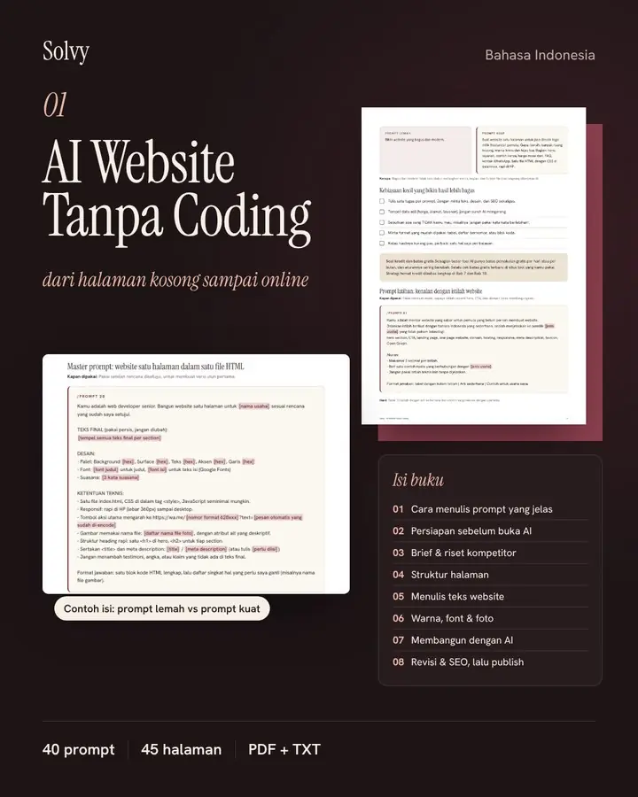 AI Website Tanpa Coding cover